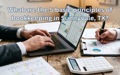 What are the 5 basic principles of bookkeeping in Sunnyvale, TX?